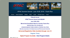 Desktop Screenshot of ifpacsummit.org